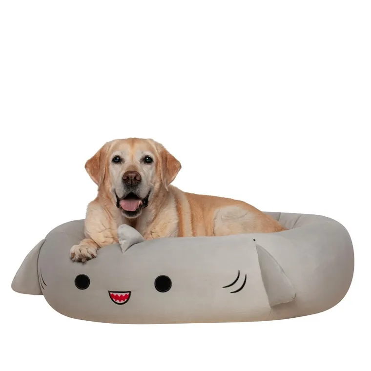 Squishmallows, legowisko dla psa/kota, rozmiar S, 50 cm, Gordon The Shark