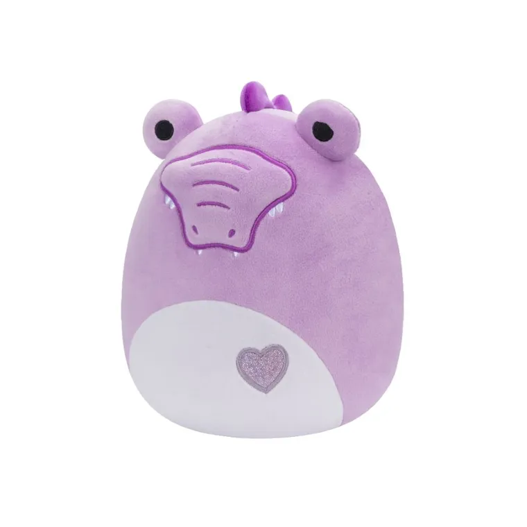 Squishmallows, Little Plush, Bunny Lavender Alligator, różowy aligator, maskotka, 19 cm