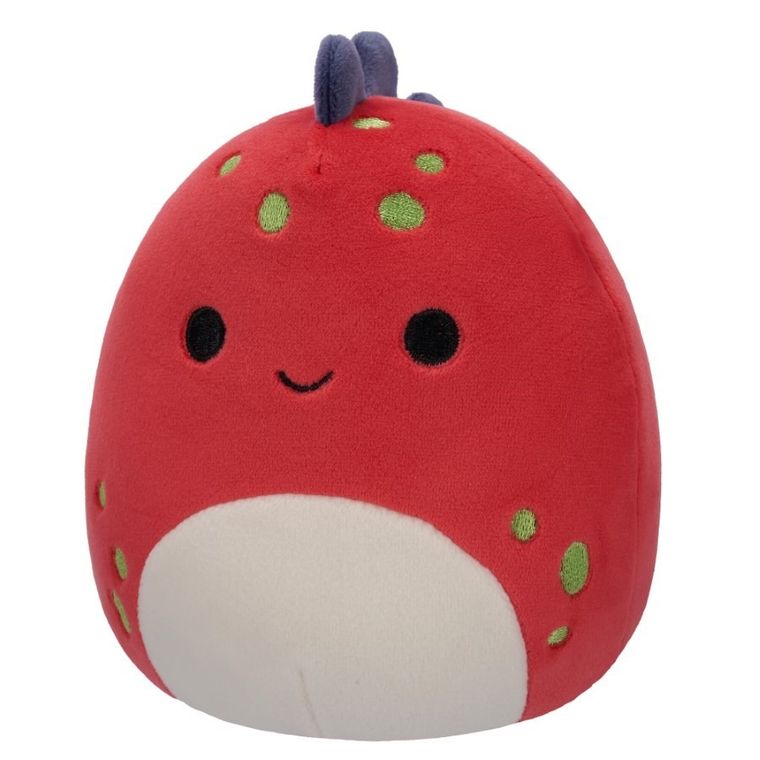 Squishmallows, Little Plush, Dolan, Red Dino, czerwony dinozaur, maskotka, 19 cm