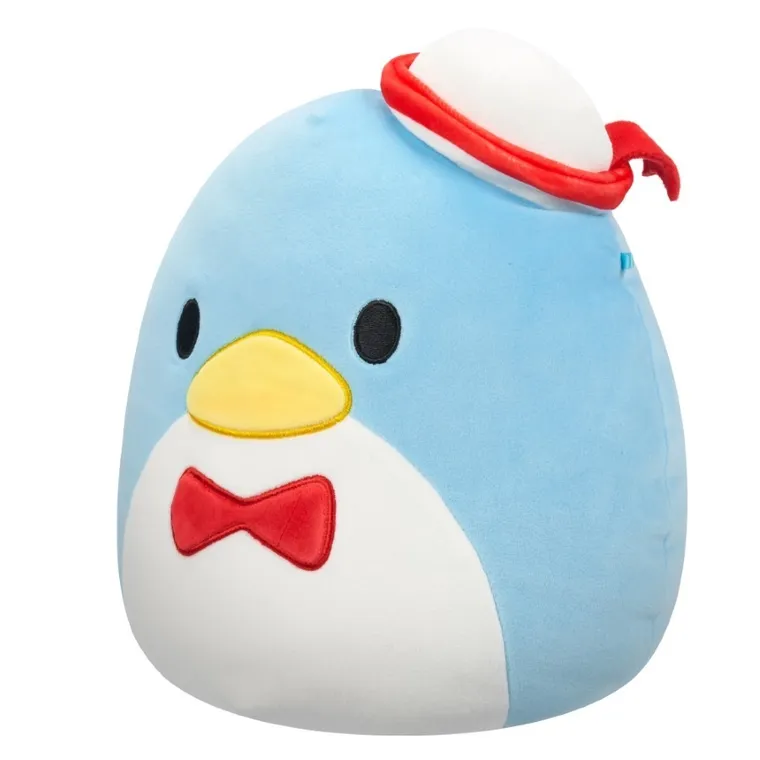 Squishmallows, Little Plush, Sanrio, pingwin Tuxedo Sam, maskotka, 20 cm