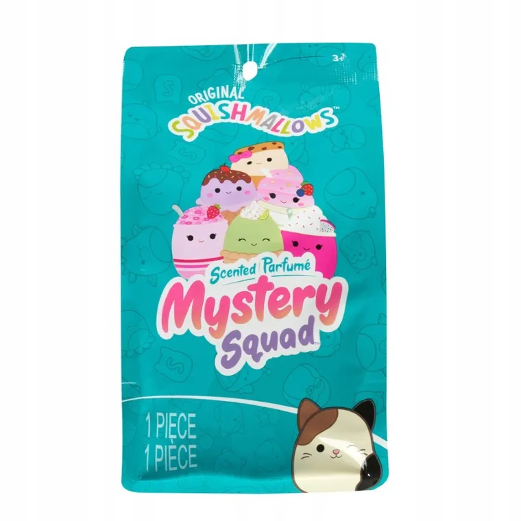 Squishmallows, Mystery Squad, Tajemnicza torba z maskotką, 13 cm