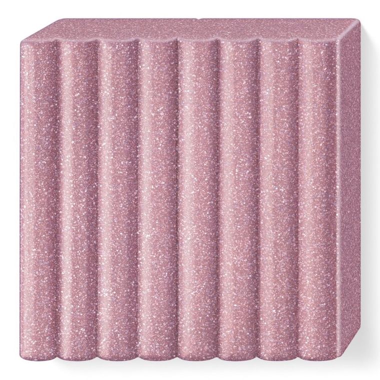 Staedtler, Fimo Effect, masa termoutwardzalna, różowa złota błyszcząca, 57g