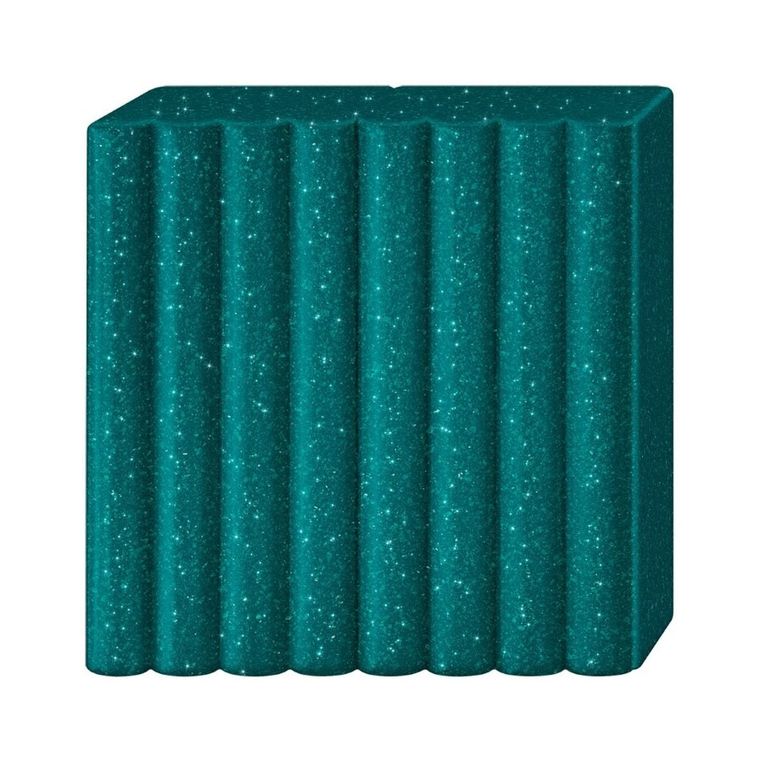 Staedtler, Fimo Effect, masa termoutwardzalna, zielona galaxy, 57g