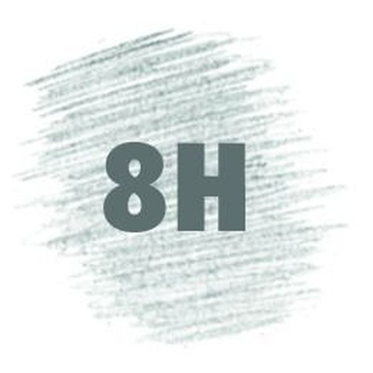 Staedtler, ołówek sześciokątny, Mars Lumograph, 8H