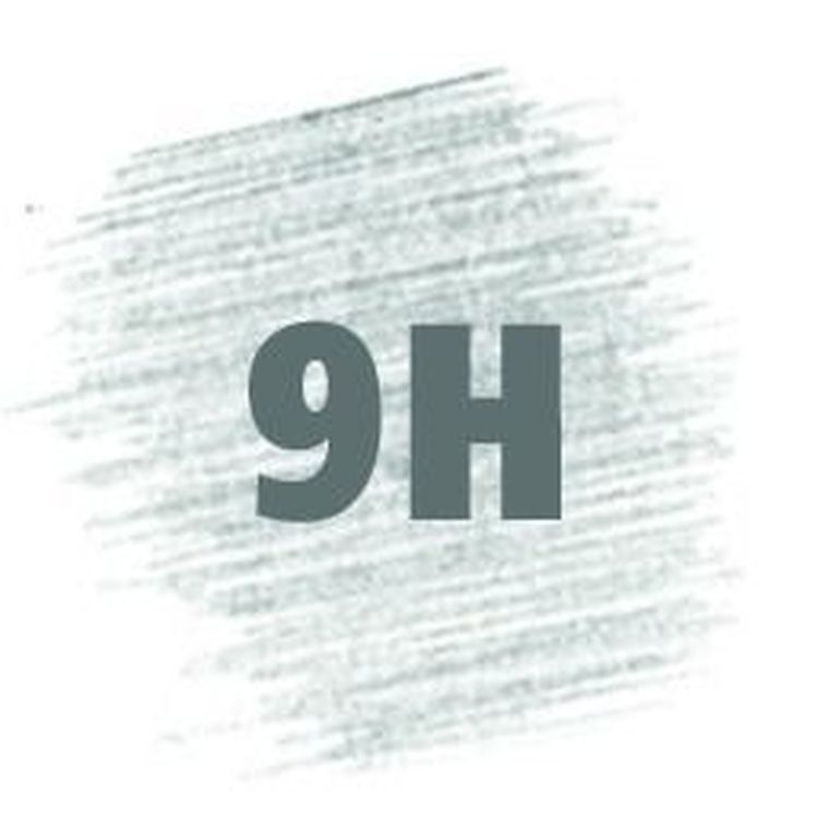 Staedtler, ołówek sześciokątny, Mars Lumograph, 9H