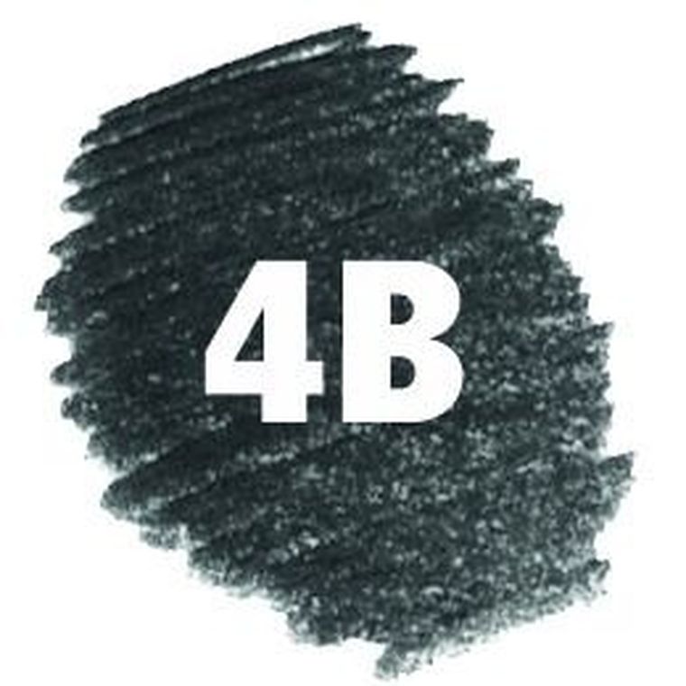 Staedtler, ołówek sześciokątny, Mars Lumograph black, 4B