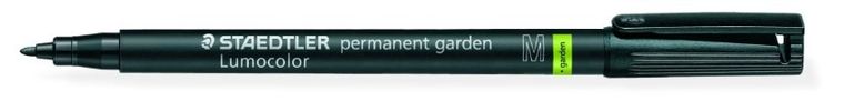Staedtler, pisak ogrodowy M, Lumocolor garden, czarny, wodoodporny