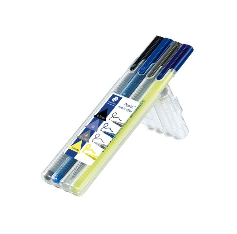 Staedtler, zestaw do pisania, Triplus Mobile Office, w etui, 4 szt.