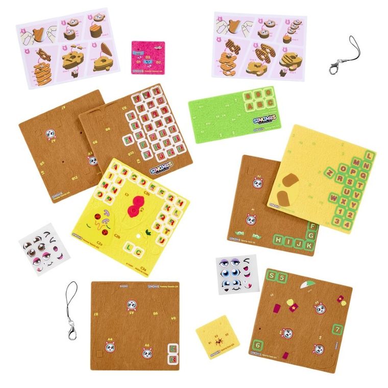 Stakimos, Sam i Jaśmina, breloki do samodzielnego wykonania