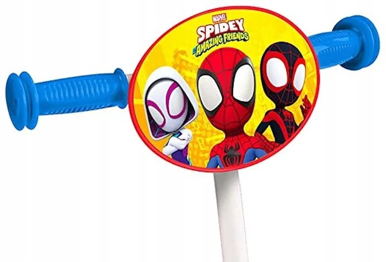 Stamp, Spidey i super-kumple, hulajnoga 3-kołowa