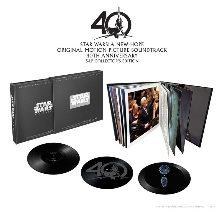 Star Wars: A New Hope (Limited). 3LP