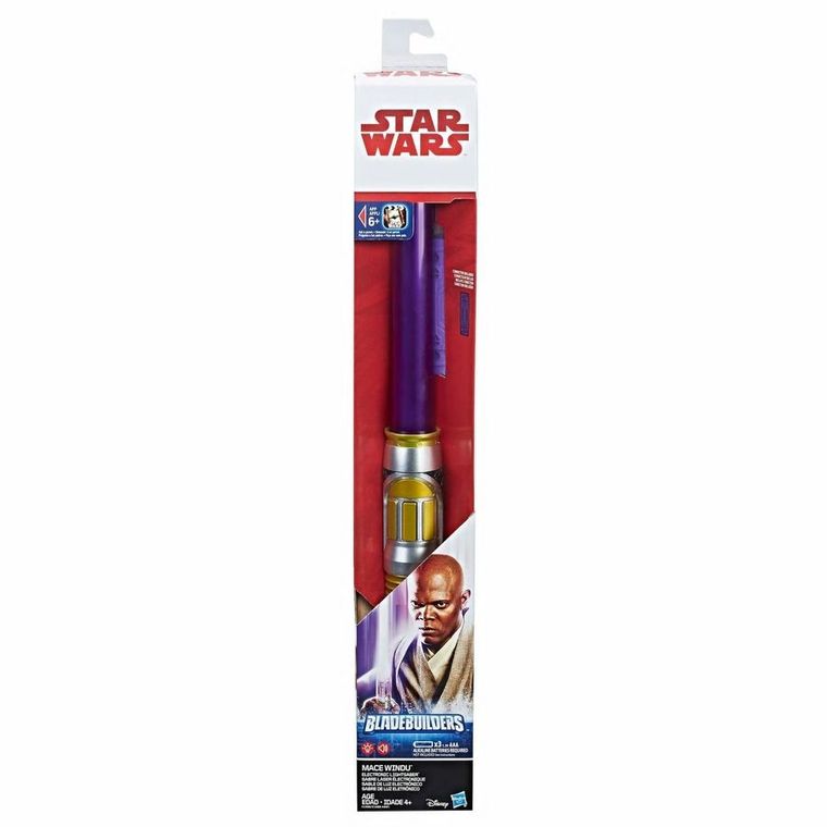 Star Wars, Mace Windu, miecz świetlny, purpurowy