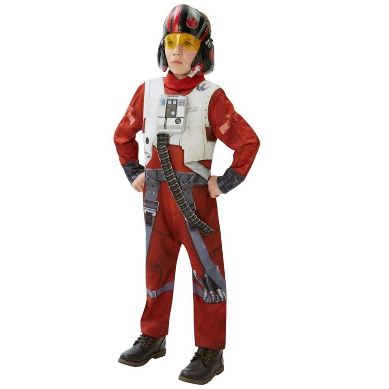 Star Wars, Pilot X-Wing, strój dla dzieci, rozmiar 146/152