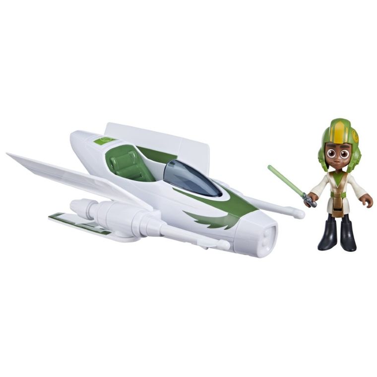 Star Wars, Przygody Młodych Jedi, Kai Brightstar, figurka ze statkiem kosmicznym