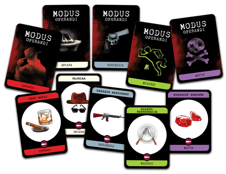 Starhouse Games, Modus Operandi: Mroczne podziemie, gra karciana