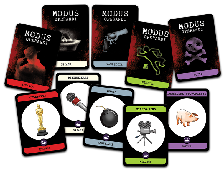 Starhouse Games, Modus Operandi: U szczytu władzy, gra karciana