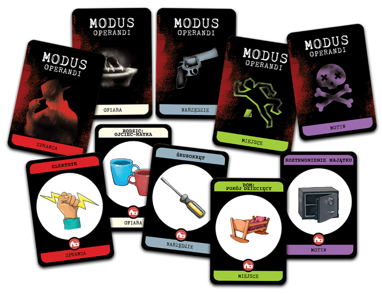 Starhouse Games, Modus Operandi: Wszystko w rodzinie, gra karciana