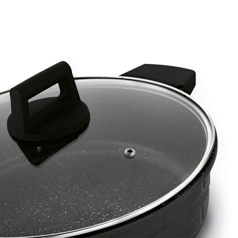 Starke, Brick Marble, patelnia, 28-8 cm