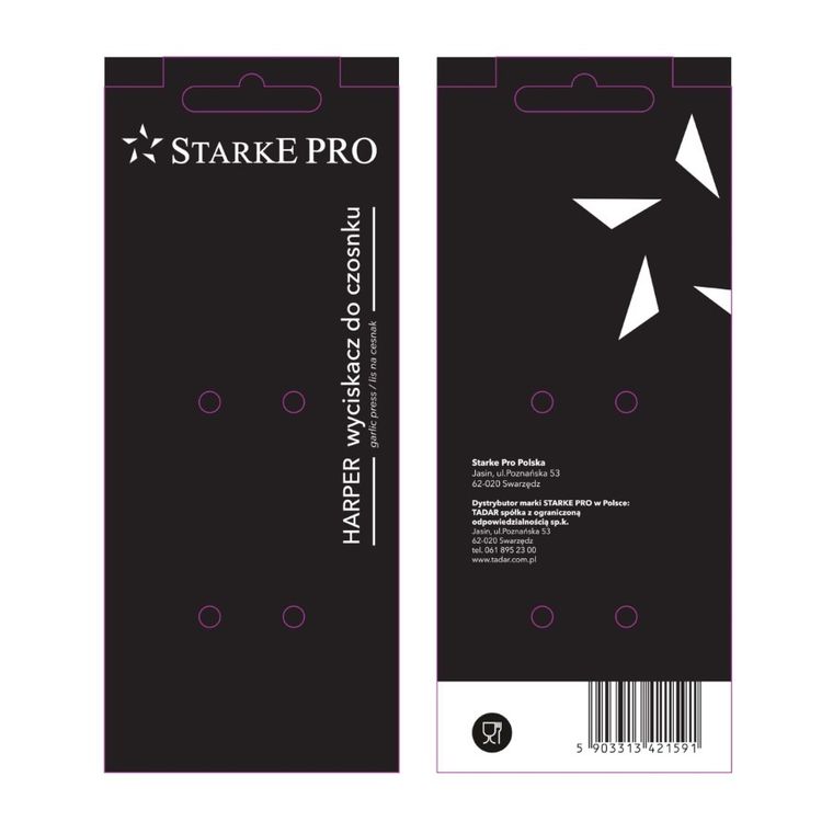 Starke Pro, Harper, wyciskacz do czosnku