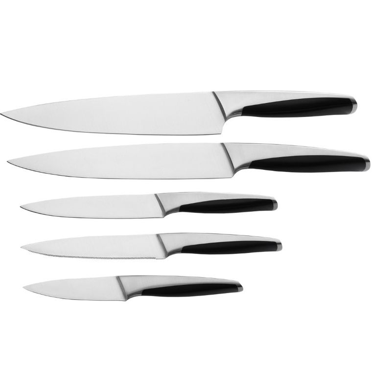 Starke Pro, Haruna, komplet noży w bloku kauczukowym, 6 elementów