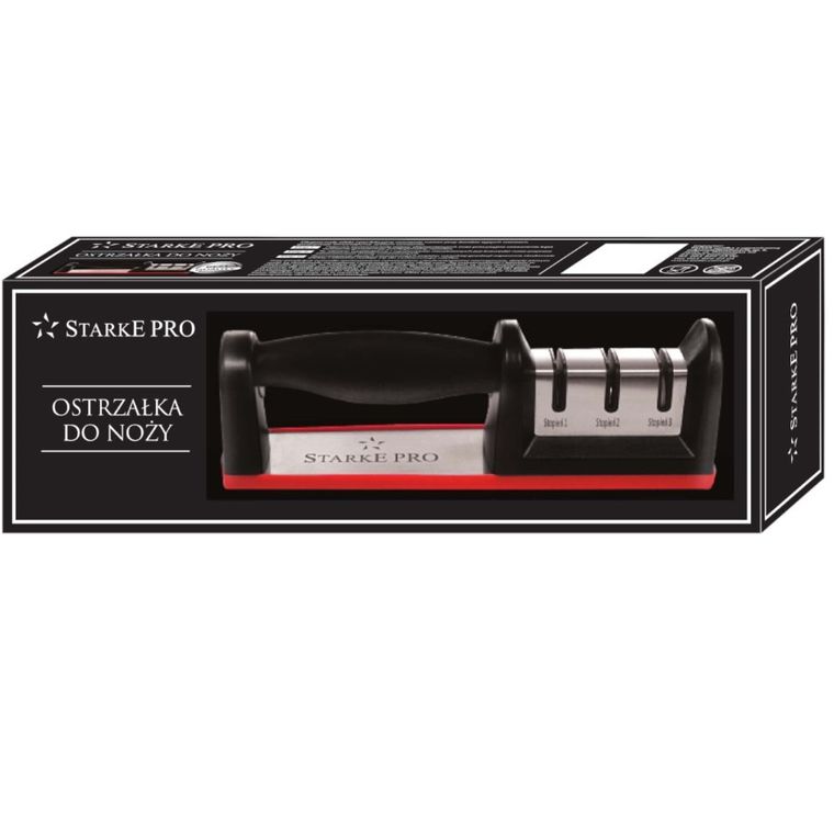 Starke Pro, ostrzałka diamentowa do noży, 3 stopnie ostrzenia
