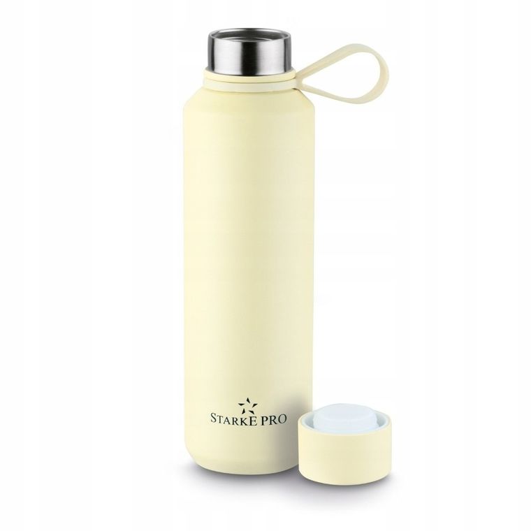 Starke Pro, Savana, butelka termiczna, żółta, 600 ml