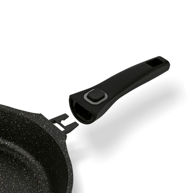 Starke, Svart Marble, patelnia, 24 cm