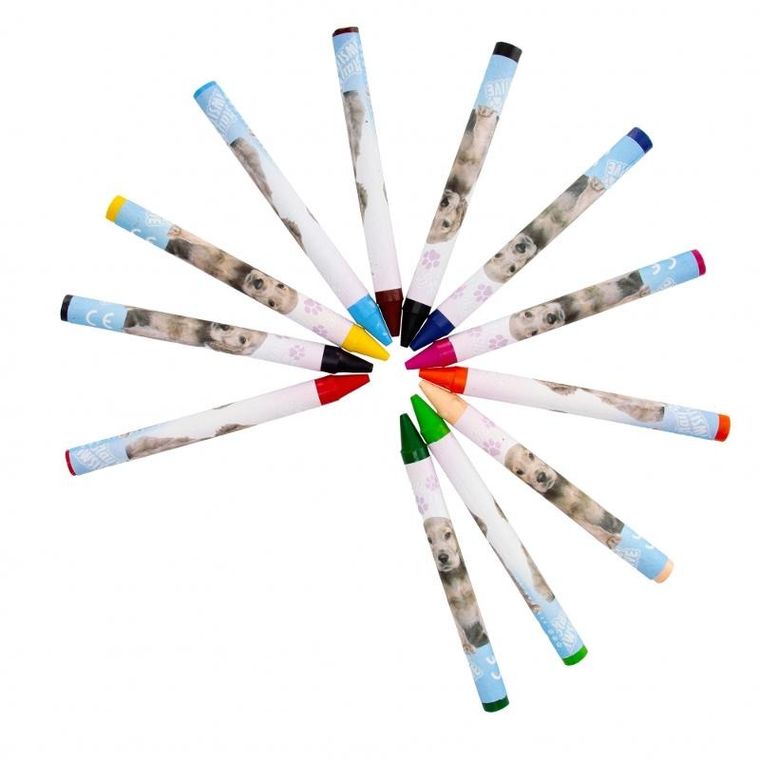 Starpak, Doggy, kredki woskowe, 12 kolorów