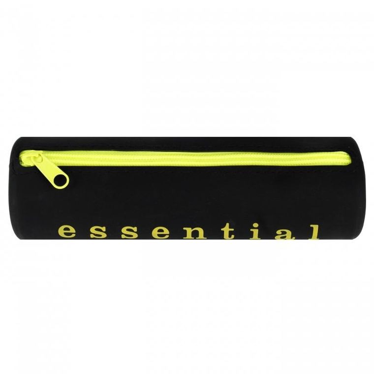 Starpak, Essential, piórnik tuba, silikonowy, czarny