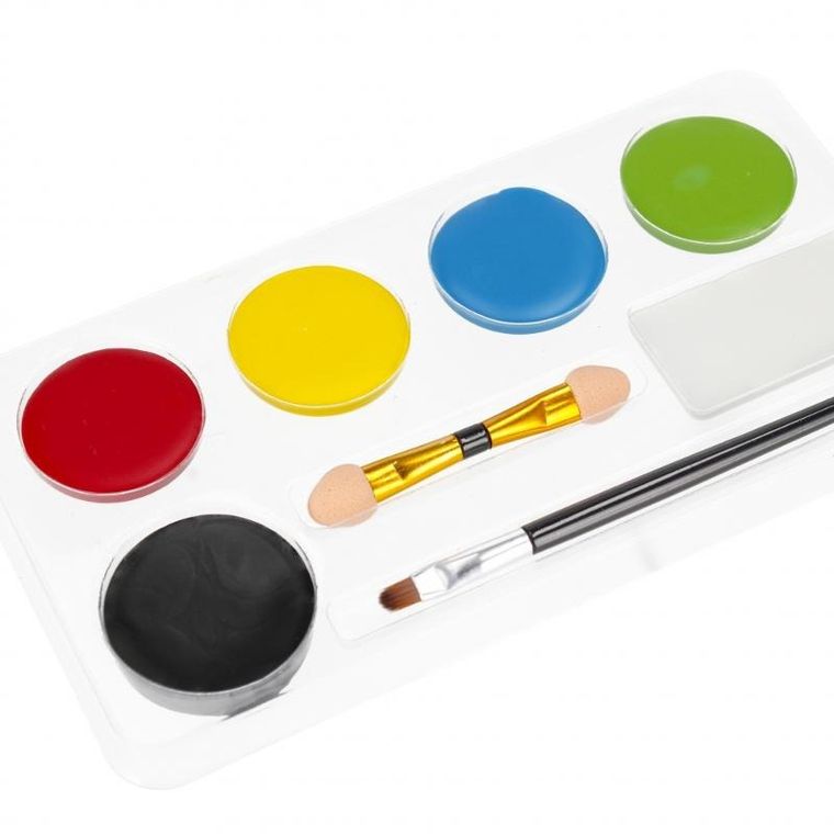 Starpak, farby do malowania twarzy, 6 kolorów