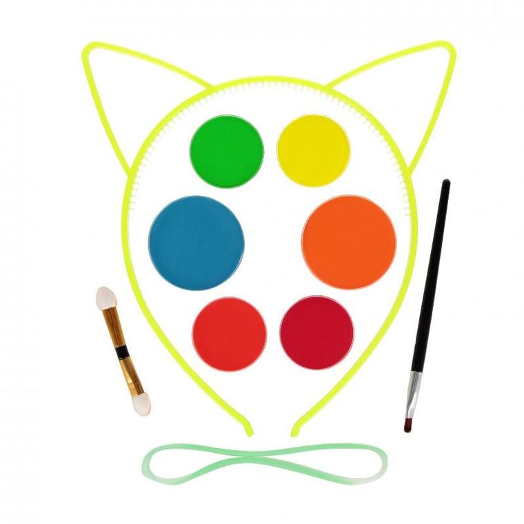 Starpak, farby do malowania twarzy, fluo, 6 kolorów