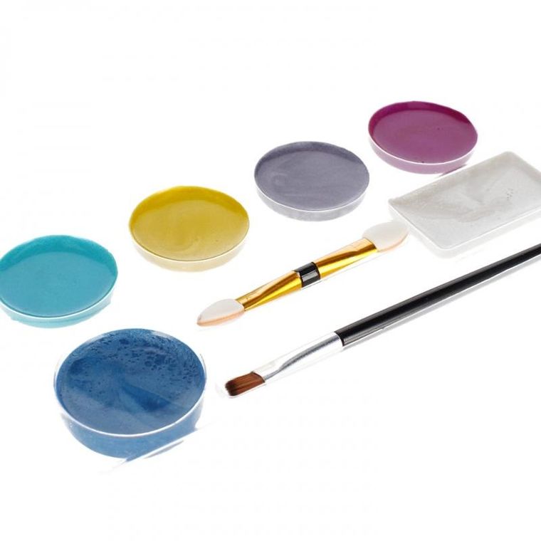 Starpak, farby do malowania twarzy, Motyl, 6 kolorów