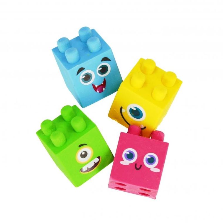 Starpak, gumka do mazania, puzzle 3D, Blocks