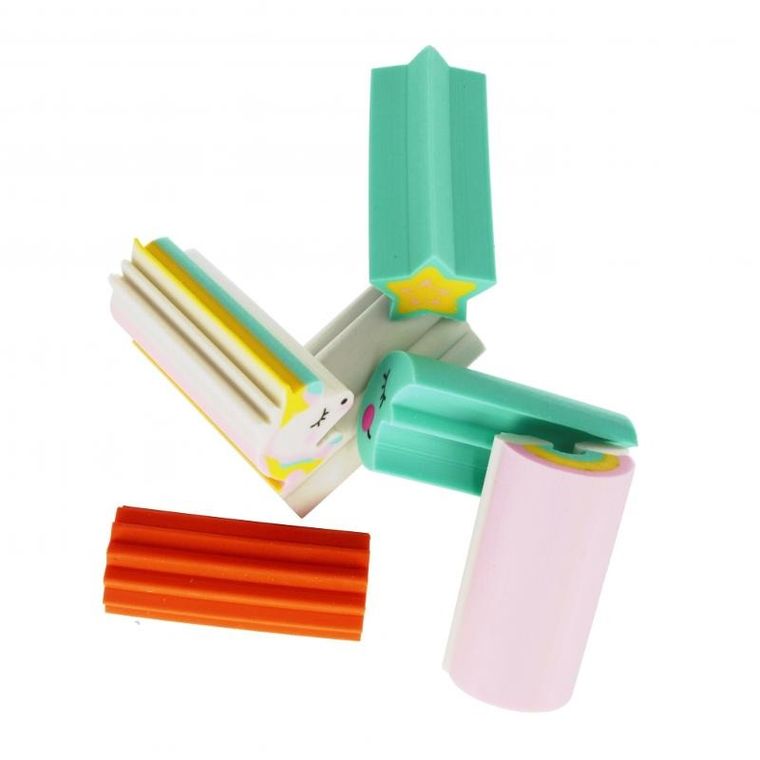 Starpak, gumka do mazania, unicorn, 6 szt.