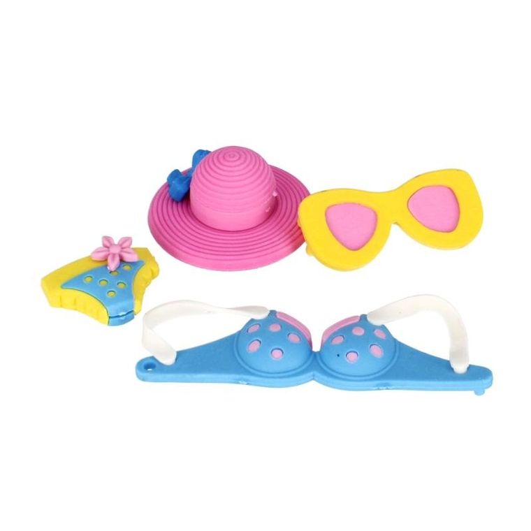 Starpak, gumka do ścierania 3D, Summer, 4 szt.