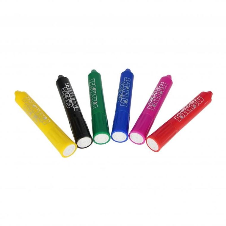 Starpak, Koci Domek Gabi, kredki w sztyfcie, 6 kolorów