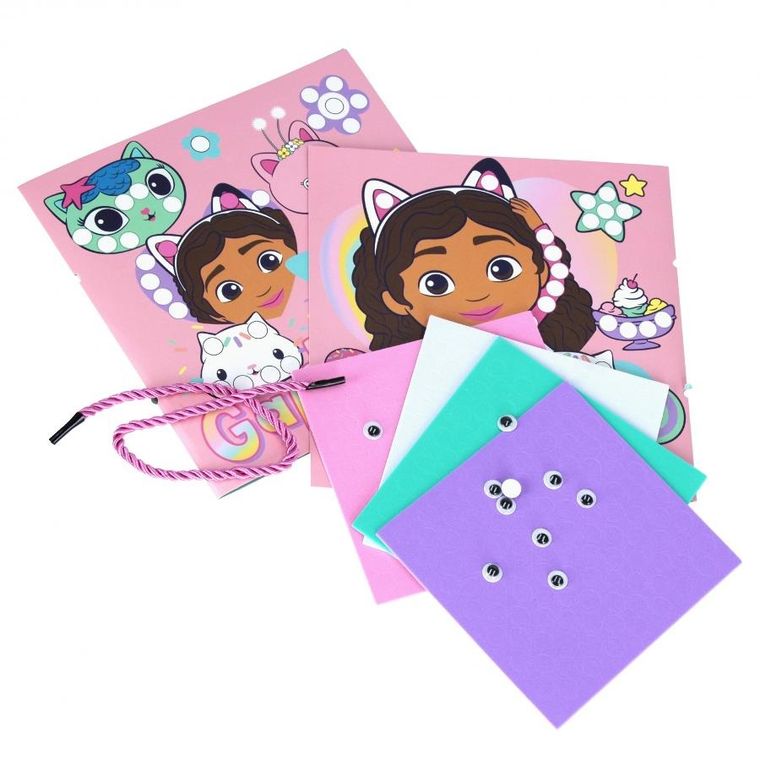 Starpak, Koci Domek Gabi, Książeczka z mozaikami, zestaw kreatywny