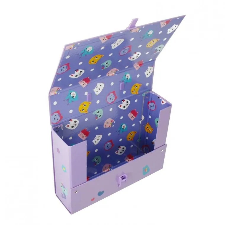 Starpak, Koci Domek Gabi, teczka z rączką A4, 95 mm, 1 szt.