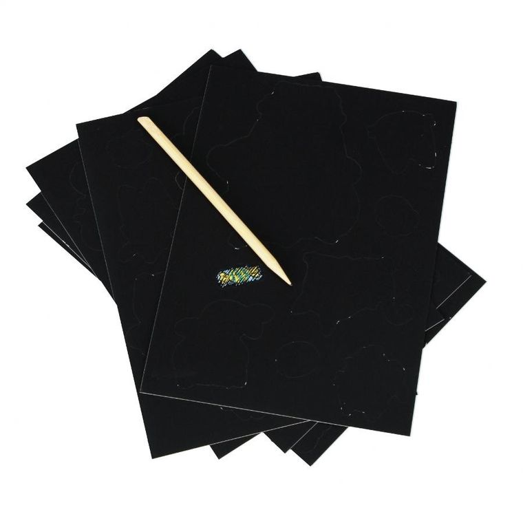 Starpak, Koci Domek Gabi, zestaw kreatywny: naklejki do wydrapywania