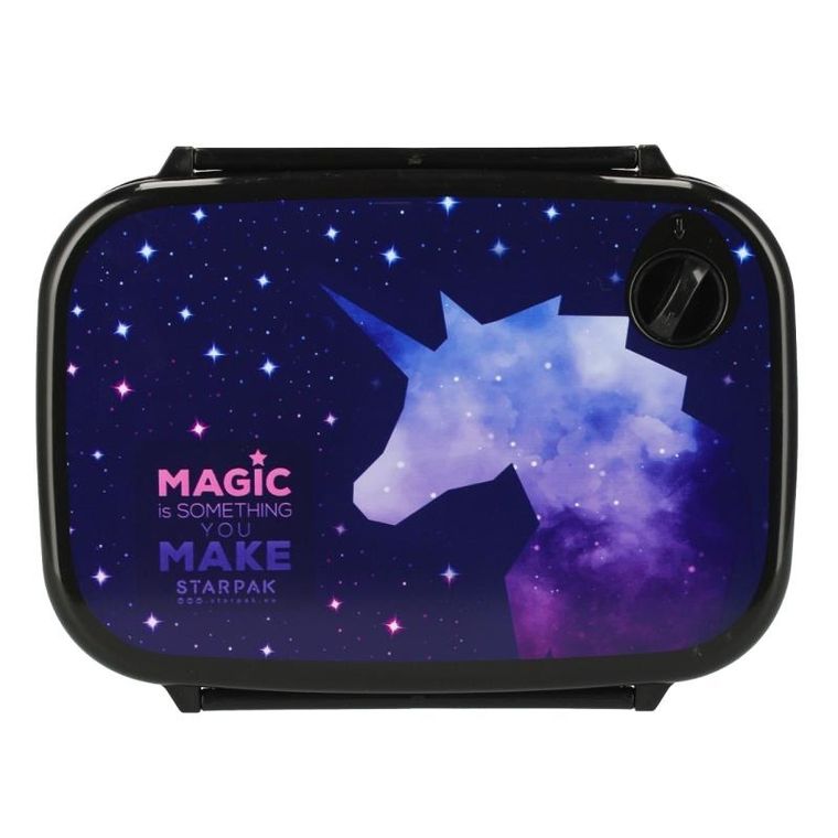 Starpak, lunchbox, galaxy unicorn