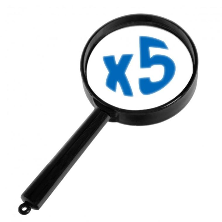 Starpak, lupa powiększająca, 50 mm