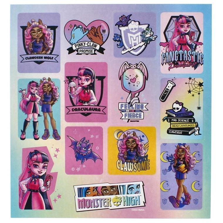 Starpak, Monster High, naklejki