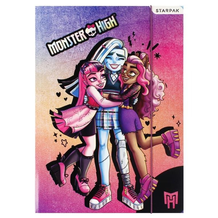 Starpak, Monster High, teczka z gumką A4, 1 szt.