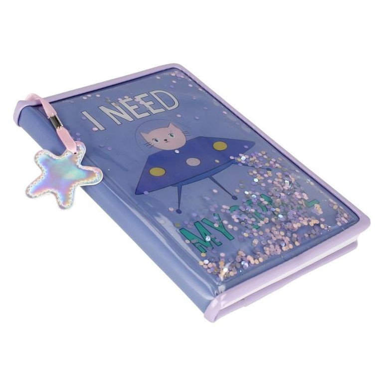 Starpak, notes A5, brokat, My Space, 1 szt.