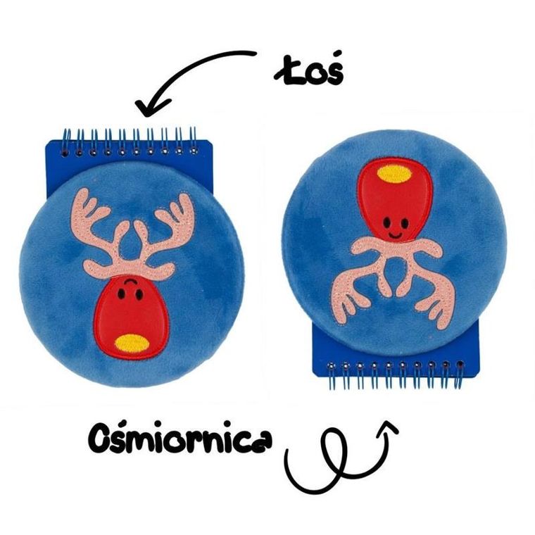 Starpak, notes na spirali, renifer, 1 szt.