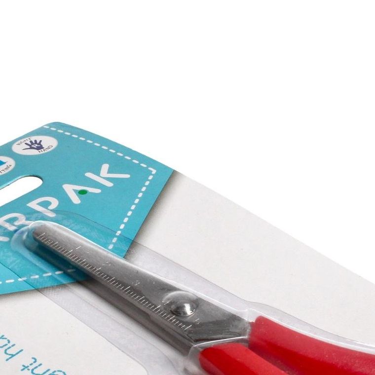 Starpak, nożyczki metalowe, 13,5 cm z miarką