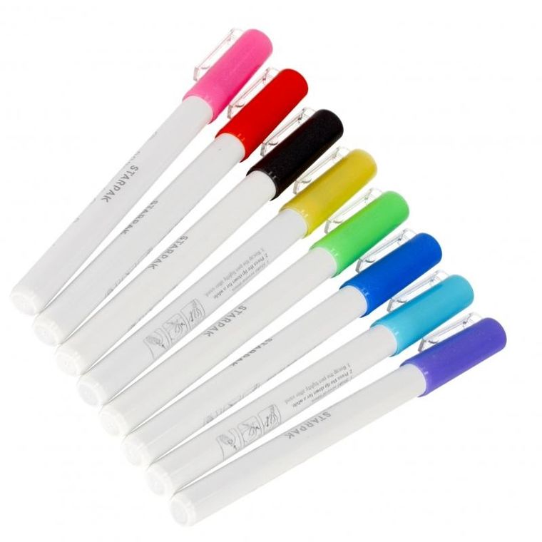 Starpak, Outline, marker konturowy, metaliczny, 8 kolorów