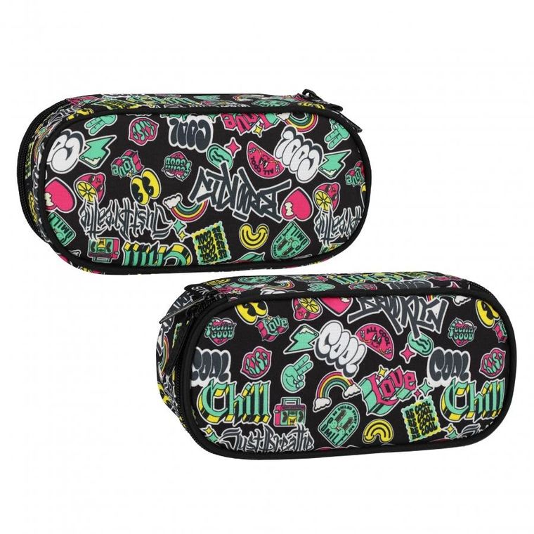 Starpak, piórnik owalny, Cool