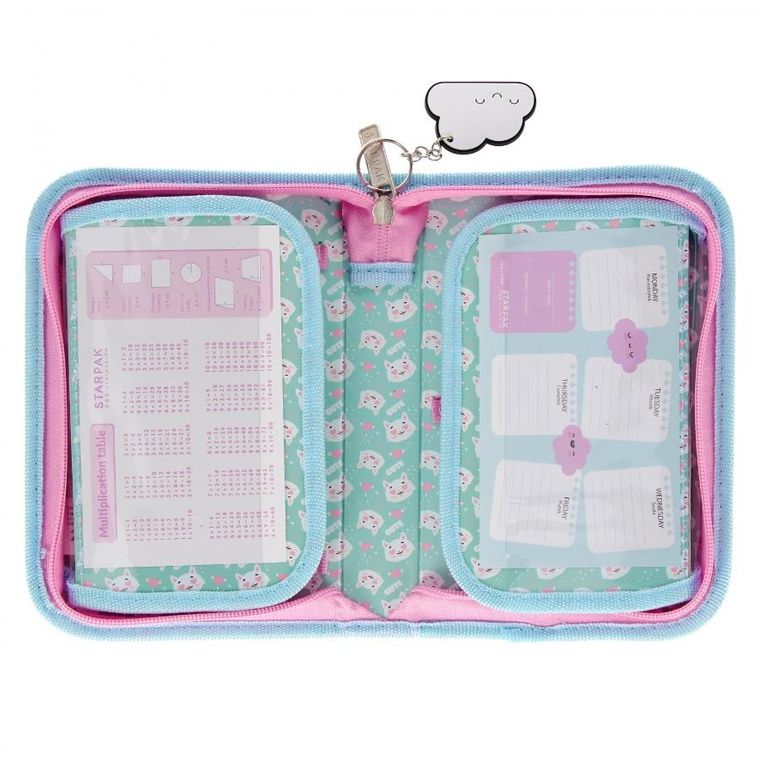 Starpak, piórnik rozkładany, dwuklapkowy, Cuties Kitty