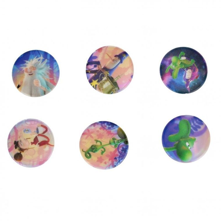 Starpak, Smok Diplodok, magnes, 30 mm, 6 szt.